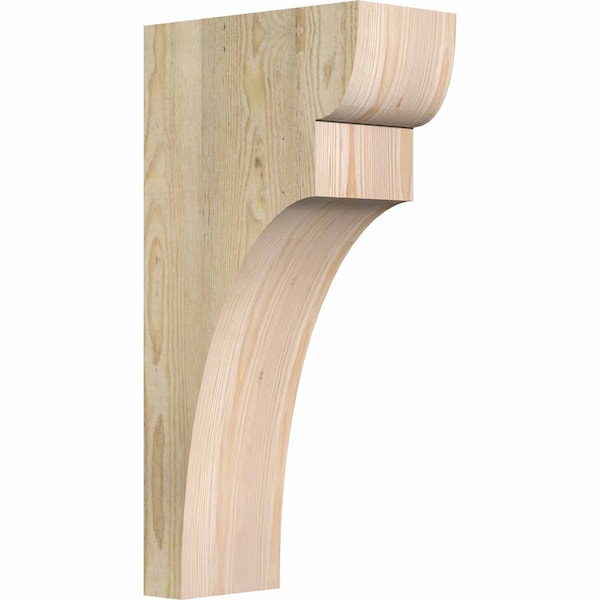 Ekena Millwork Yorktown Rough Sawn Corbel, Douglas Fir, 6"W x 12"D x 24"H COR06X12X24YOR00RDF - main